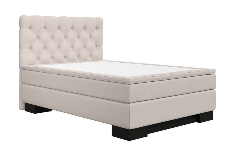 Sänkypaketti Romance Lyx 120x200 - Beige - Huonekalut - Sänky - Jenkkisängyt