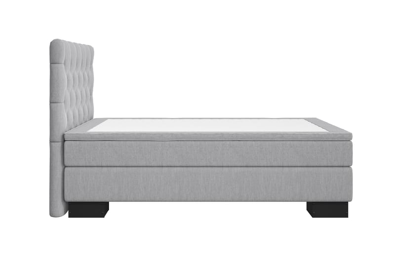 Sänkypaketti Romance Lyx 120x210 - Vaaleanharmaa - Huonekalut - Sänky - Jenkkisängyt
