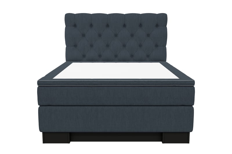 Sänkypaketti Romance Lyx 140x200 - Tummansininen - Huonekalut - Sänky - Jenkkisängyt