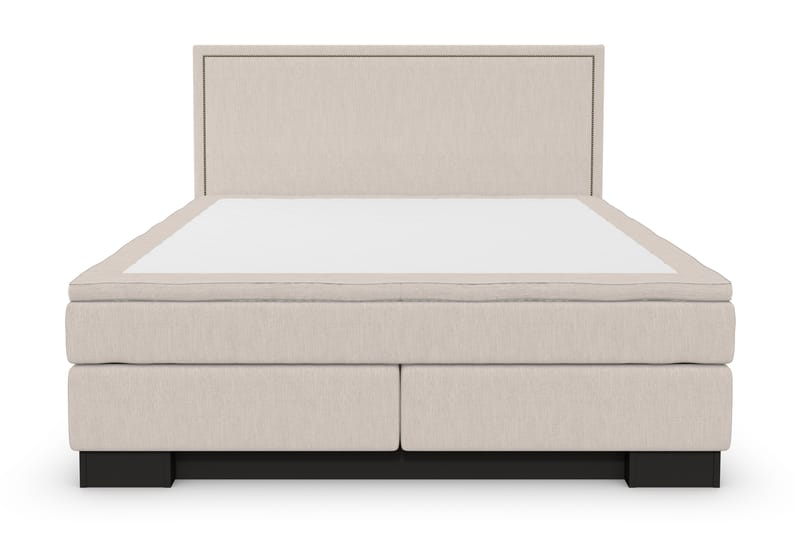 Sänkypaketti Romance Lyx 160x210 Cesaro Pääty Suora - Beige - Huonekalut - Sänky - Jenkkisängyt