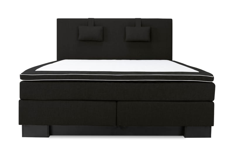 Sänkypaketti Romance Lyx 180x210 - Musta - Huonekalut - Sänky - Jenkkisängyt