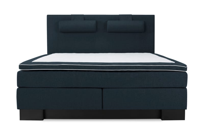 Sänkypaketti Romance Lyx 210x210 - Tummansininen - Huonekalut - Sänky - Jenkkisängyt