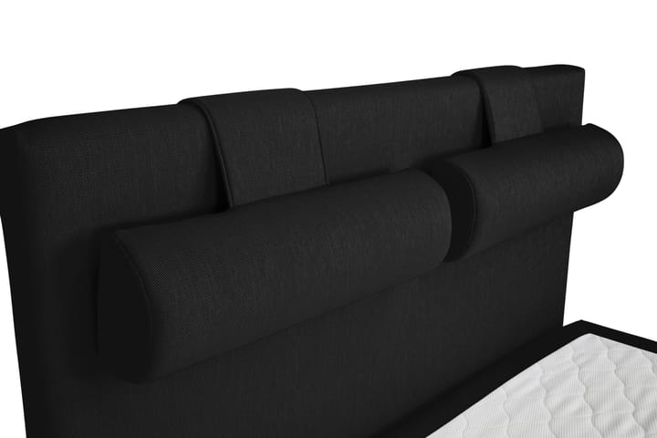 Sänkypaketti Siesta Lyx 160x200 Korkeaelastinen vaahto - Musta - Jenkkisängyt - Sänkypaketti