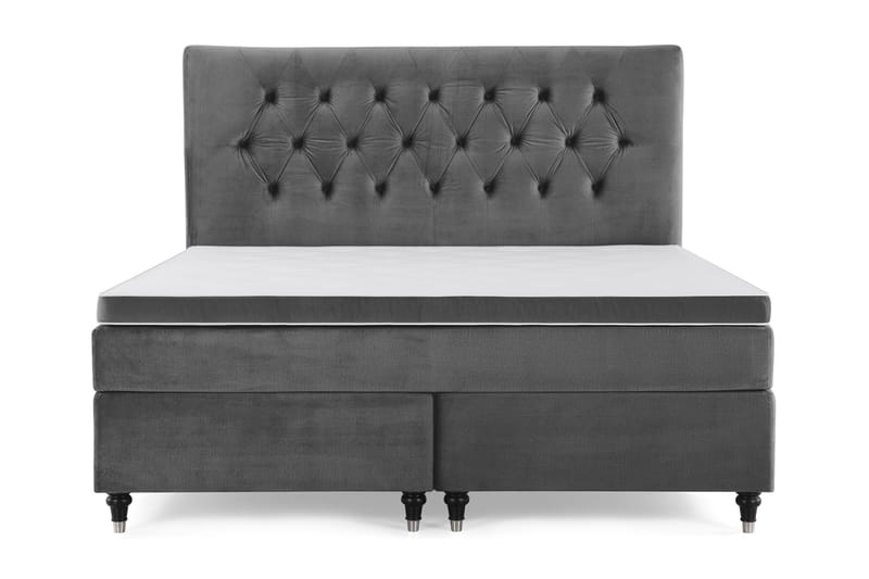 Sänkypaketti Torsö 160x200 - T.harm Sametti/Sorvattu - Huonekalut - Sänky - Jenkkisängyt