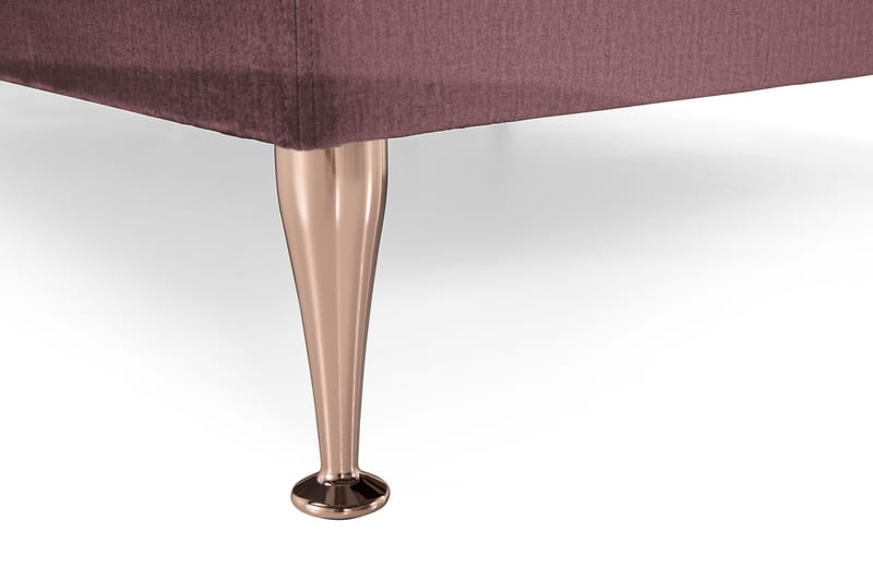 Sänkypaketti Torsö 180x200 - Roosa Sametti/Korkea Rosé - Huonekalut - Sänky - Parisänky