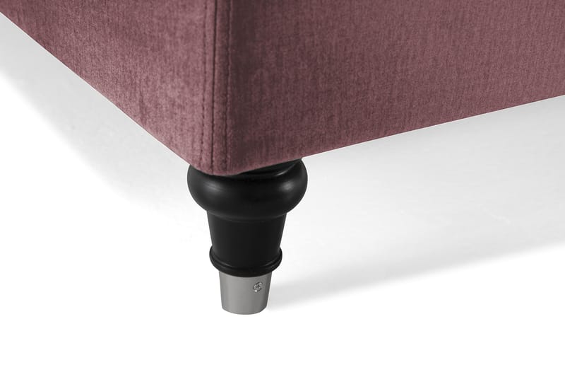 Sänkypaketti Torsö 180x200 - Roosa Sametti/Sorvattu - Huonekalut - Sänky - Parisänky