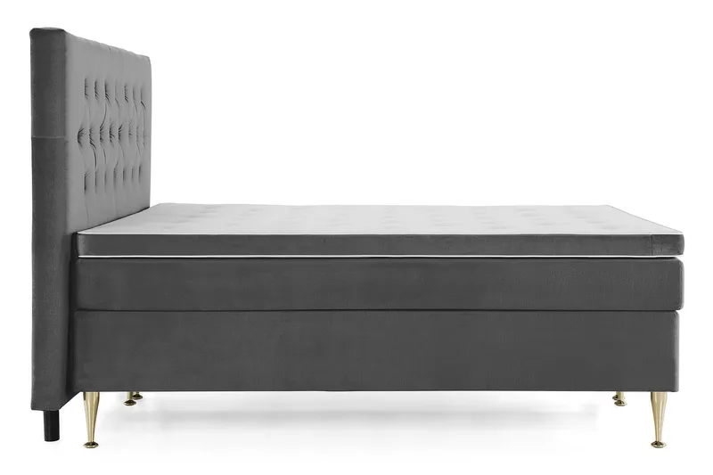 Sänkypaketti Torsö 180x200 - T.harm Sametti/Korkea Kulta - Huonekalut - Sänky - Jenkkisängyt