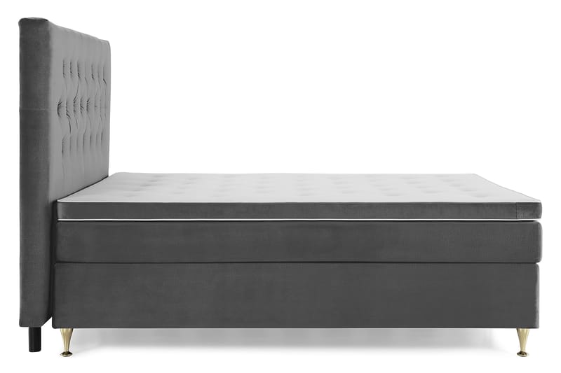 Sänkypaketti Torsö 180x200 - T.harm Sametti/Matala Kulta - Huonekalut - Sänky - Jenkkisängyt