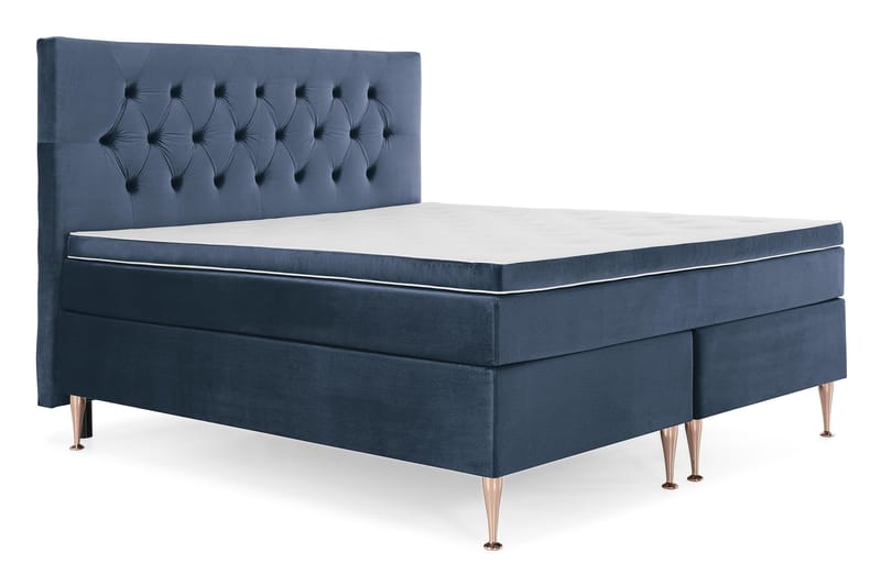 Sänkypaketti Torsö 180x200 - T.sin Sametti/Korkea Rosé - Huonekalut - Sänky - Jenkkisängyt