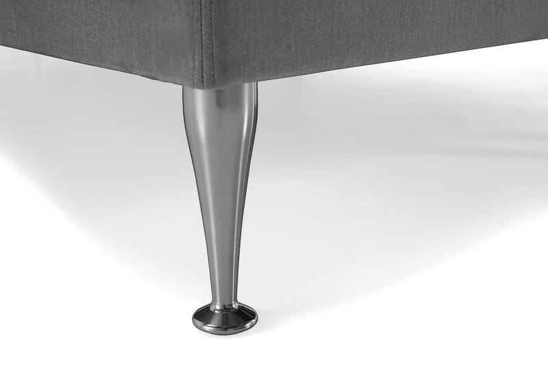 Sänkypaketti Torsö 180x200 - V.harm Sametti/Korkea Hopea - Huonekalut - Sänky - Parisänky