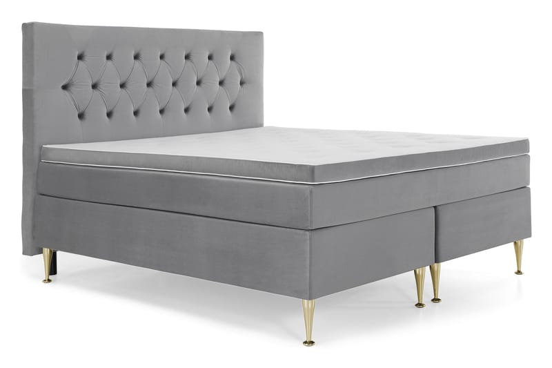 Sänkypaketti Torsö 180x200 - V.harm Sametti/Korkea Kulta - Huonekalut - Sänky - Parisänky