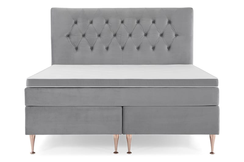 Sänkypaketti Torsö 180x200 - V.harm Sametti/Korkea Rosé - Huonekalut - Sänky - Parisänky