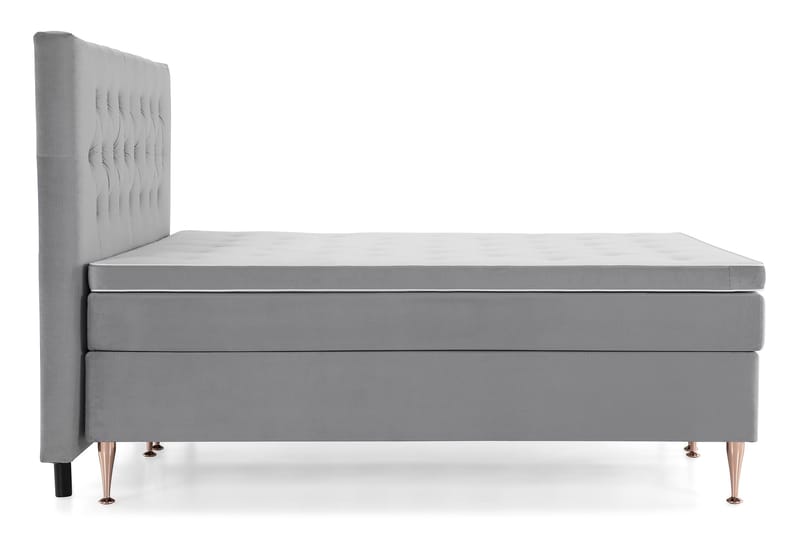 Sänkypaketti Torsö 180x200 - V.harm Sametti/Korkea Rosé - Huonekalut - Sänky - Parisänky