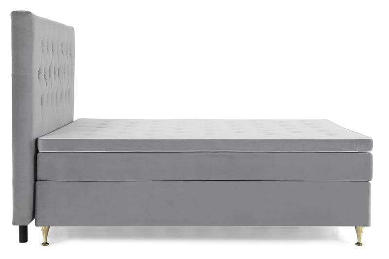 Sänkypaketti Torsö 180x200 - V.harm Sametti/Matala Kulta - Huonekalut - Sänky - Jenkkisängyt