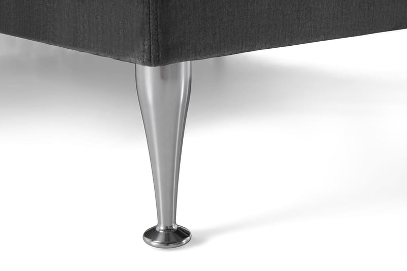 Sänkypaketti Torsö 210x210 - T.harm Sametti/Korkea Hopea - Huonekalut - Sänky - Parisänky