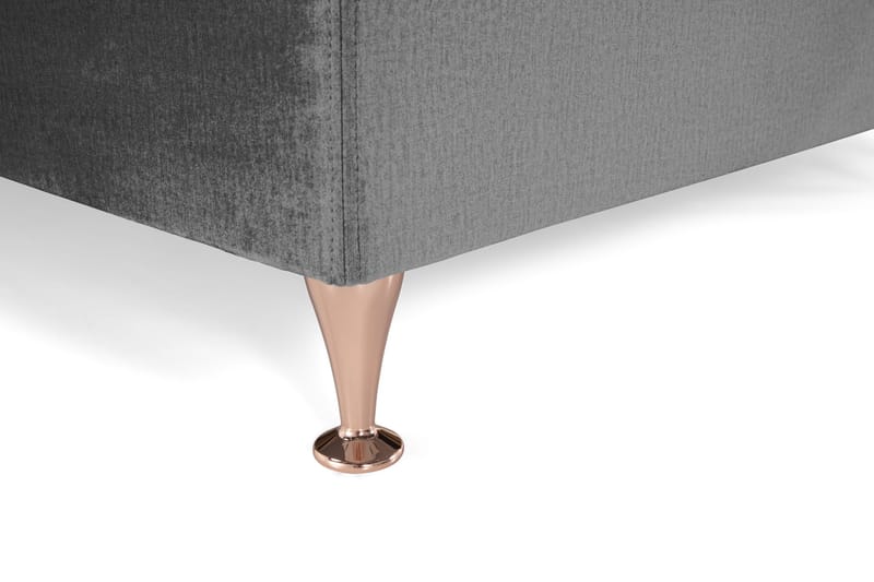 Sänkypaketti Torsö 210x210 - T.harm Sametti/Matala Rosé - Huonekalut - Sänky - Parisänky