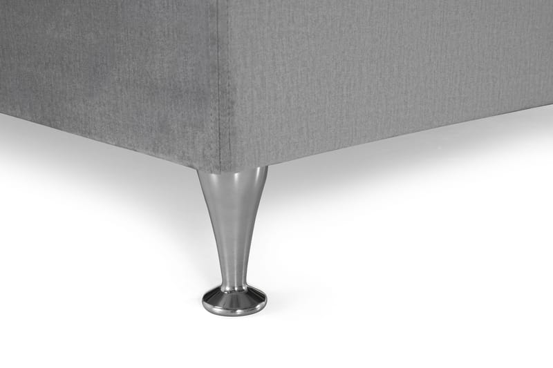 Sänkypaketti Torsö 210x210 - V.harm Sametti/Matala Hopea - Huonekalut - Sänky - Parisänky