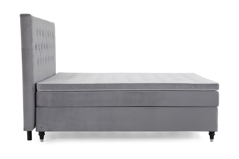 Sänkypaketti Torsö 210x210 - V.harm Sametti/Sorvattu - Huonekalut - Sänky - Parisänky