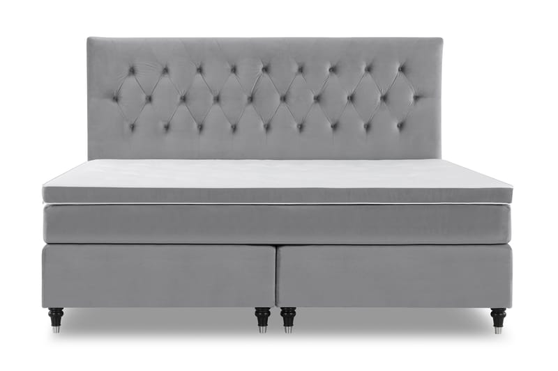 Sänkypaketti Torsö 210x210 - V.harm Sametti/Sorvattu - Huonekalut - Sänky - Parisänky