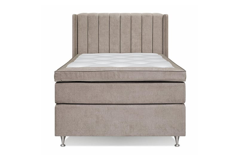 Sänkypaketti Paraiso 105x200 cm Kiinteä - Beige - Huonekalut - Sänky - Sänkypaketti