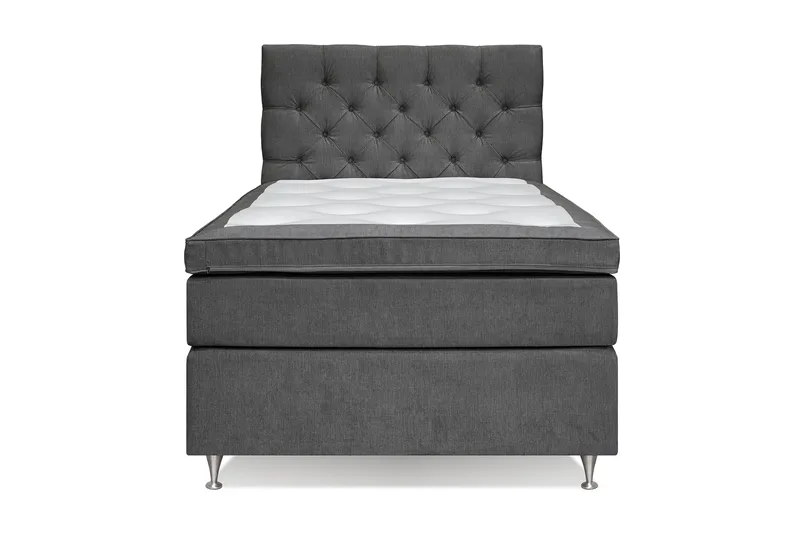 Sänkypaketti Paraiso 140x200 cm Medium - Tummanharmaa - Huonekalut - Sänky - Jenkkisängyt