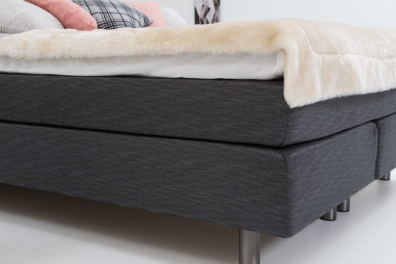 Sänkypaketti Palma 160x200 - Ancona Harmaa - Huonekalut - Sänky - Jenkkisängyt