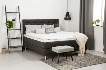 Jenkkisänky Belmond 180x200 - Tummanharmaa - Huonekalut - Sänky - Jenkkisängyt