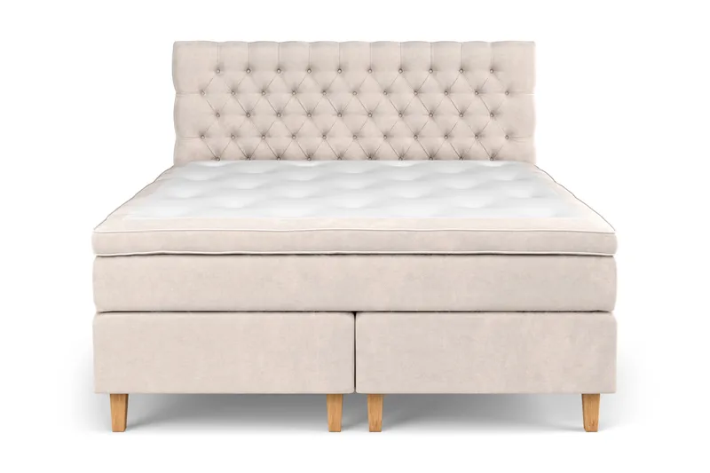 Jenkkisänky Celine 180x200 cm Sametti, Beige