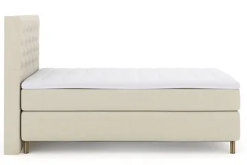 Jenkkisänky Choice No 3 120x200 Kova - Beige/Kupari - Huonekalut - Sänky - Yhden hengen sängyt