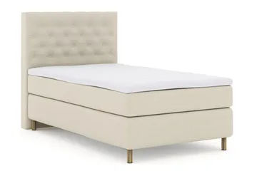 Jenkkisänky Choice No 3 120x200 Kova - Beige/Kupari - Huonekalut - Sänky - Yhden hengen sängyt