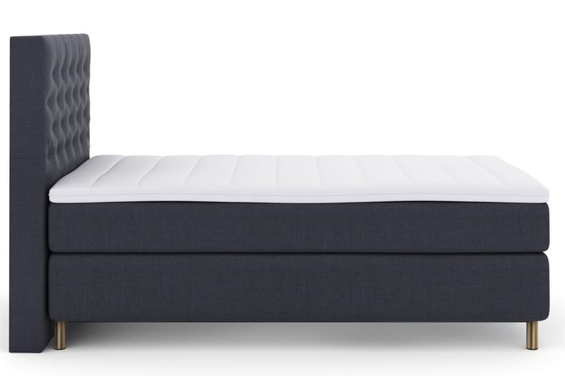Jenkkisänky Choice No 3 120x200 Kova - Sininen/Kupari - Huonekalut - Sänky - Yhden hengen sängyt