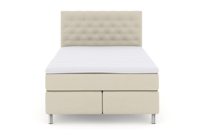 Jenkkisänky Choice No 3 140x200 Kova/Medium, Beige/Metalli