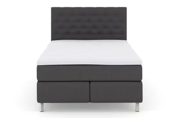 Jenkkisänky Choice No 3 140x200 Kova/Medium - Tummanharmaa/Metalli - Huonekalut - Sänky - Jenkkisängyt
