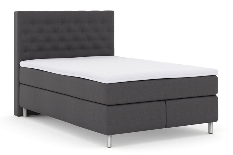 Jenkkisänky Choice No 3 140x200 Medium - Tummanharmaa/Metalli - Huonekalut - Sänky - Jenkkisängyt