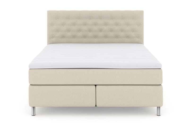 Jenkkisänky Choice No 3 180x200 Kova, Beige/Metalli