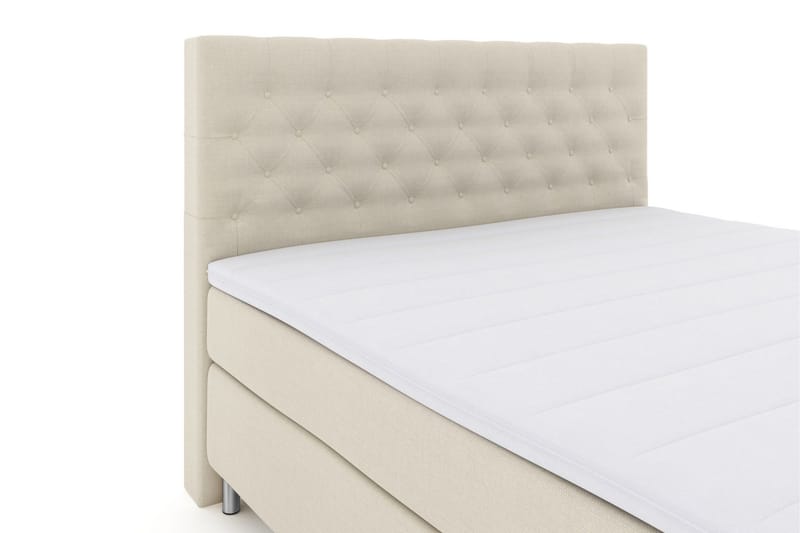 Jenkkisänky Choice No 3 180x200 Kova - Beige/Metalli - Huonekalut - Sänky - Jenkkisängyt