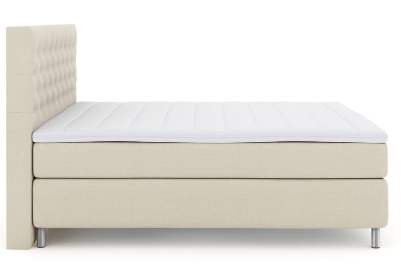 Jenkkisänky Choice No 3 180x200 Medium - Beige/Metalli - Huonekalut - Sänky - Jenkkisängyt