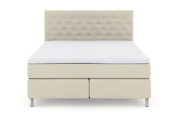 Jenkkisänky Choice No 3 180x200 Medium - Beige/Metalli - Huonekalut - Sänky - Jenkkisängyt
