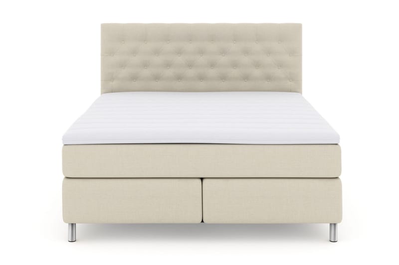 Jenkkisänky Choice No 3 180x200 Medium - Beige/Metalli - Huonekalut - Sänky - Jenkkisängyt