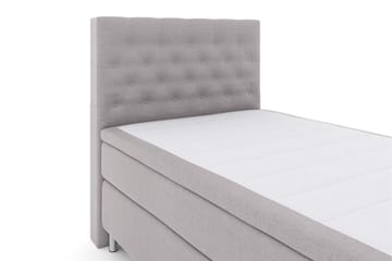Jenkkisänky Choice No 4 120x200 Medium - Vaaleanharmaa/Metalli - Huonekalut - Sänky - Yhden hengen sängyt