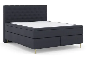 Jenkkisänky Choice No 4 210x210 Medium - Sininen/Kulta - Huonekalut - Sänky - Jenkkisängyt