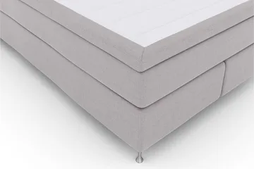 Jenkkisänky Choice No 6 140x200 Kova/Medium Watergel - Vaaleanharmaa/Hopea - Huonekalut - Sänky - Jenkkisängyt