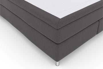 Jenkkisänky Choice No 6 180x200 Kova Watergel - Tummanharmaa/Metalli - Huonekalut - Sänky - Jenkkisängyt