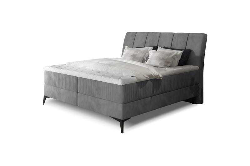 Jenkkisänky Eltap Aderito - 140x200 cm, Jasmine 90, Jasmine 90 Pasy 2, Harmaa - Huonekalut - Sänky - Sängyt säilytystilalla