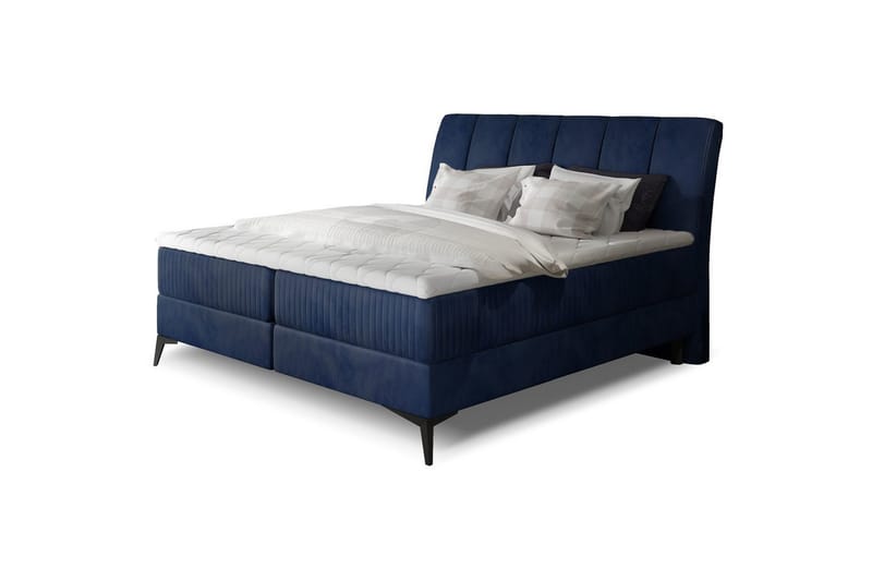 Jenkkisänky Eltap Aderito - 140x200 cm, Monolith 77, Monolith 77 Pasy 2, Sininen - Huonekalut - Sänky - Sängyt säilytystilalla