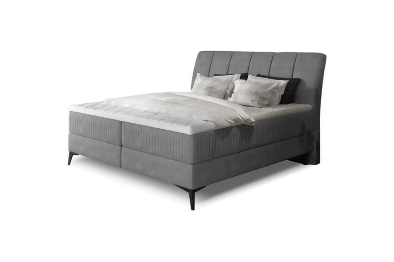 Jenkkisänky Eltap Aderito - 140x200 cm, Paros 05, Paros 05 Pasy 2, Vaaleanharmaa - Huonekalut - Sänky - Jenkkisängyt