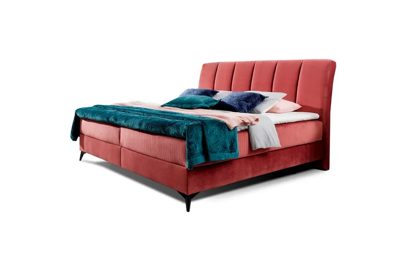 Jenkkisänky Eltap Aderito - 180x200 cm, Kronos 29, Kronos 29 Pasy 2, Vaaleanpunainen - Huonekalut - Sänky - Jenkkisängyt