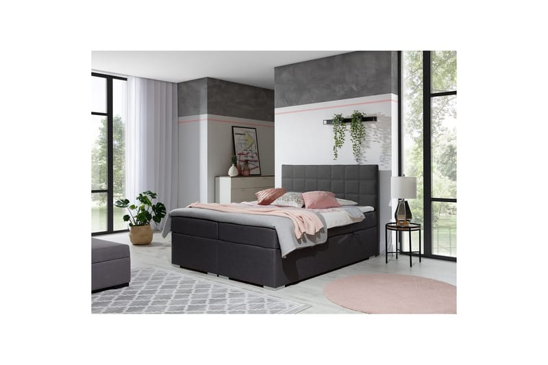 Jenkkisänky Eltap Alice - 140x200 cm, Sawana 05, Harmaa - Huonekalut - Sänky - Sängyt säilytystilalla