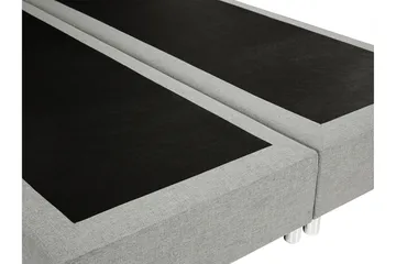 Jenkkisänky Forus 160x200 cm - Vaaleanharmaa - Huonekalut - Sänky - Parisänky