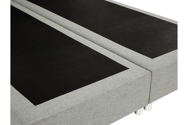 Jenkkisänky Forus 180x200 cm - Vaaleanharmaa - Huonekalut - Sänky - Parisänky